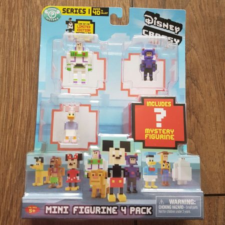 disney crossy road character toy tags