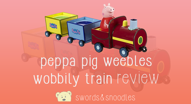 peppa pig weebles train